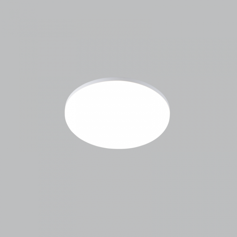 Nordic White LED Bathroom Ceiling Light 5 Sizes - Lighting.co.za