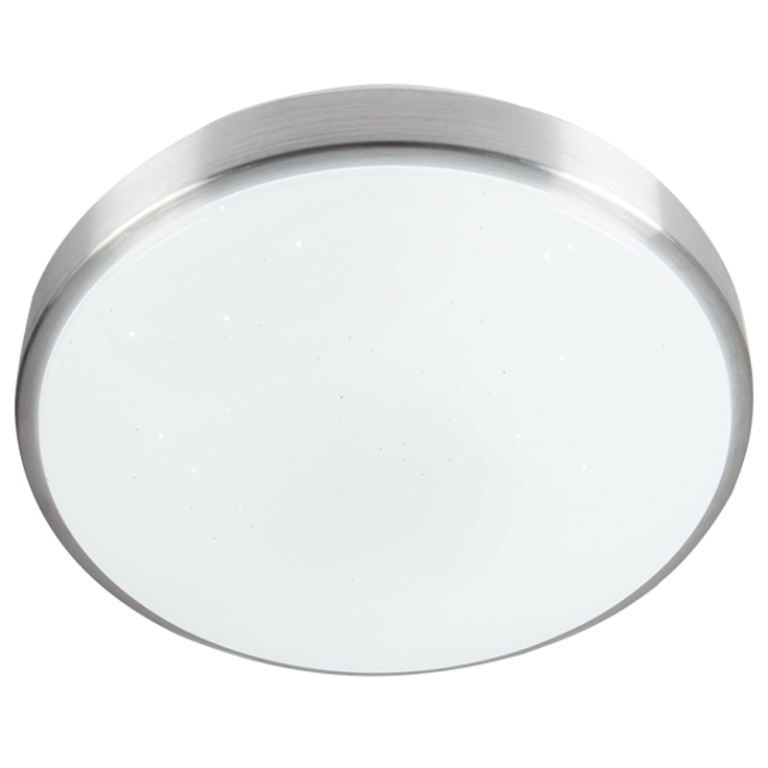 Starlight Silver And White LED Ceiling Light 3 Sizes - Lighting.co.za