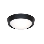 Brim Black | White | Silver Round Indoor Ceiling Light - Lighting.co.za