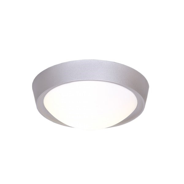 Brim Black | White | Silver Round Indoor Ceiling Light - Lighting.co.za