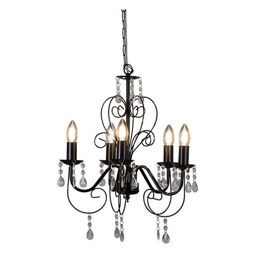 Cleo 5 Arm Chandelier - Lighting.co.za