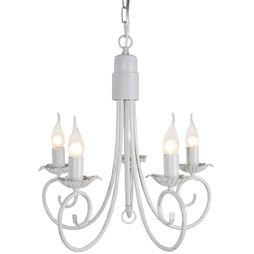 Ophelia Fossil White 3 | 5 | 8 Light Chandelier - Lighting.co.za