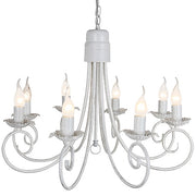 Ophelia Fossil White 3 | 5 | 8 Light Chandelier - Lighting.co.za