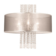 Brislee Chrome and Clear Crystal Drop Chandelier - Lighting.co.za