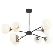 Sculptural Glass 8 Light Pendant - Lighting.co.za