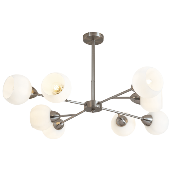 Sculptural Glass 8 Light Pendant - Lighting.co.za