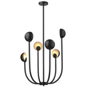 Art Deco Black and Gold Pendant Light - Lighting.co.za