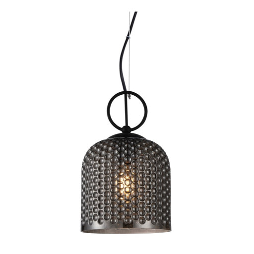 Chestnut Clear | Amber | Smoke Textured Glass Pendant Light - Lighting.co.za