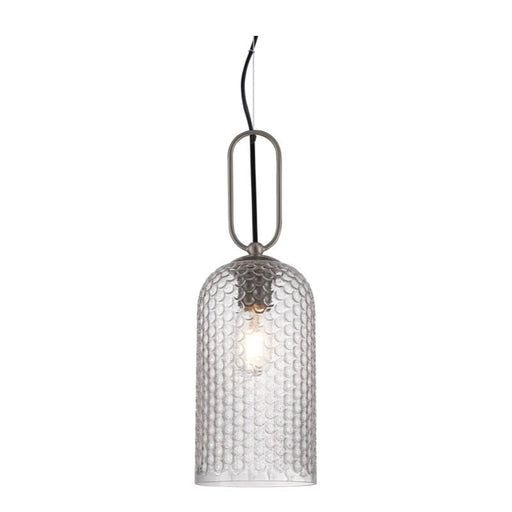 Cypress Clear | Amber | Smoke Textured Glass Pendant Light - Hanging Lights - Lighting.co.za