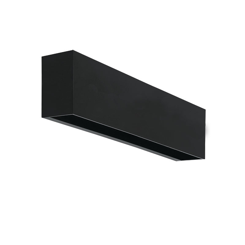 Capri 6 Watt LED Black | White Down Only Outdoor Wall Light - Lighting.co.za