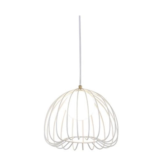 Memory Black Or Gold Cage Wire Pendant Light 3 Sizes - Lighting.co.za