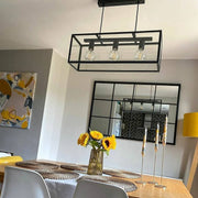 Charterhouse Black And Clear Glass 3 Light Pendant Light - Lighting.co.za