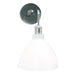 Chelsea White and Chrome Hook Wall Light - Lighting.co.za