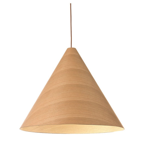 Conica Oak or Walnut Veneer Pendant Light - Lighting.co.za