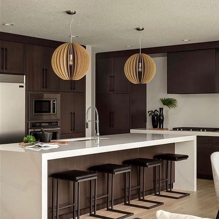 Cossano Ball Wooden Pendant Light 3 Sizes - Lighting.co.za