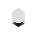 Cubo 1 Square Black or White GU10 Surface Mounted Down Light - Lighting.co.za