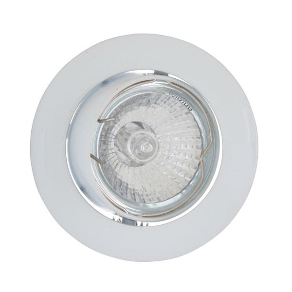 Pack Of 3 Tiltable GU10 84mm Downlight Incl Bulbs - Lighting.co.za