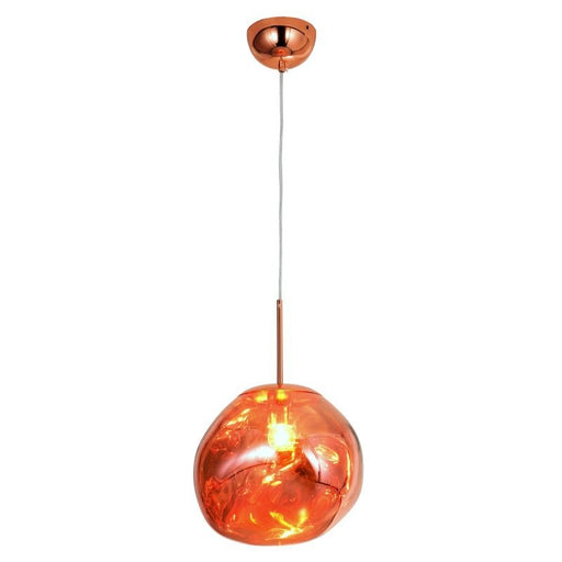 Molten Chrome | Copper | Gold Pendant Light 2 Sizes - Hanging Lights - Lighting.co.za