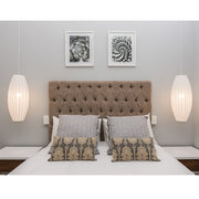 Bubble Papi Long White Fabric Pendant Light - Lighting.co.za