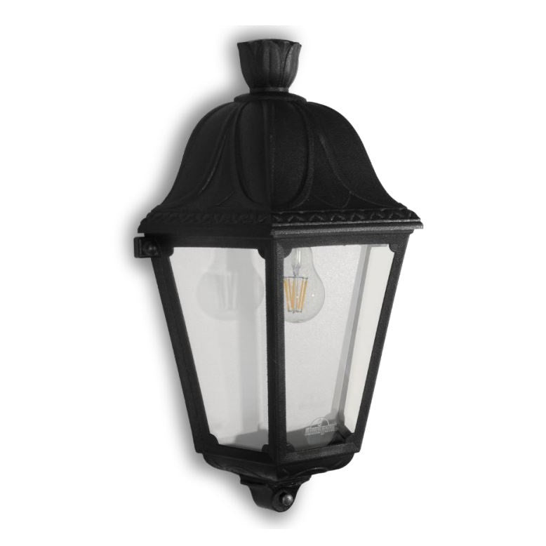 Fumagalli Daria Lesse Black Half Lantern Large Outdoor Wall Light - Lighting.co.za