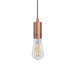 Dito Black or Copper Cord Set Pendant Light - Lighting.co.za