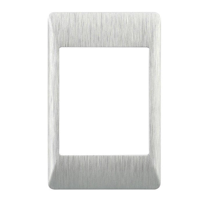 Look Chrome|Silver|Gold|Black 2 x 4 Light Switch Cover Plate Only - Lighting.co.za