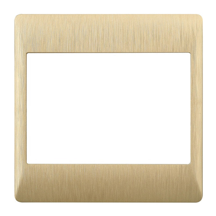 Look Chrome|Silver|Gold|Black 4 x 4 Light Switch Cover Plate Only - Lighting.co.za