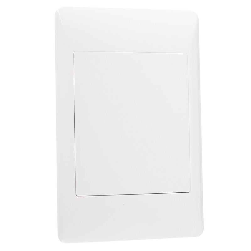 Look White 2x4 Blank Plate Light Switch Cover - Lighting.co.za