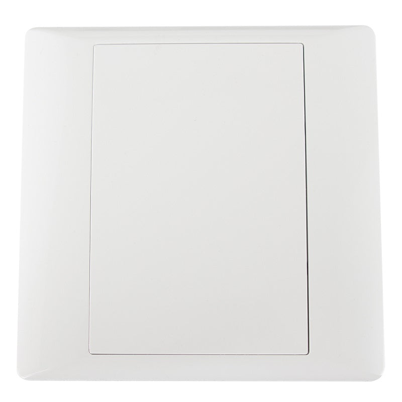 Look White 4x4 Blank Plate Light Switch Cover - Lighting.co.za