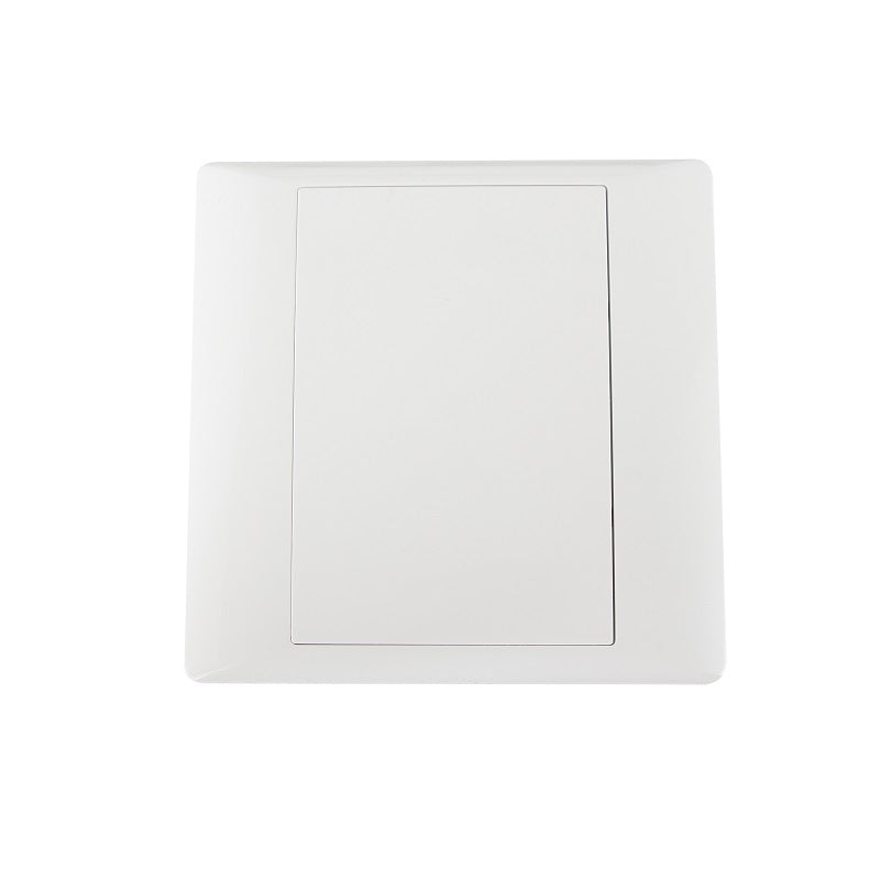 Look White 4x4 Blank Plate Light Switch Cover - Lighting.co.za