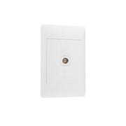 Look White TV Socket 2x4 Switch Plate - Lighting.co.za