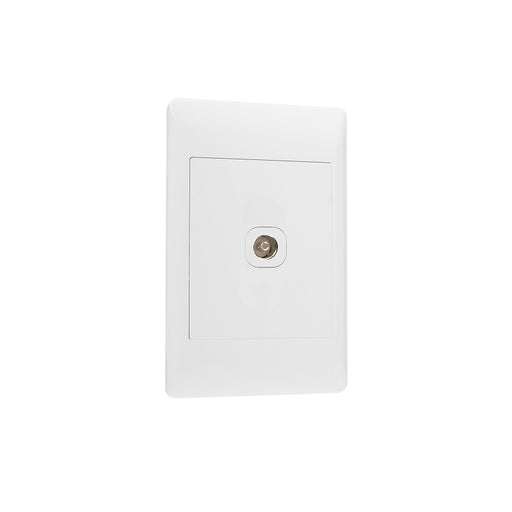 Look White TV Socket 2x4 Switch Plate - Lighting.co.za