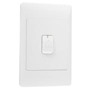 Look White Door Bell 2x4 Switch Plate - Lighting.co.za
