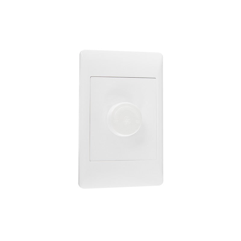Look White Fan Speed Control Switch - Lighting.co.za
