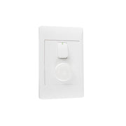 Look White Fan Speed Control and Light Switch - Lighting.co.za