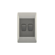 Look Duo 2 Lever 1 Way Light Switch - Lighting.co.za