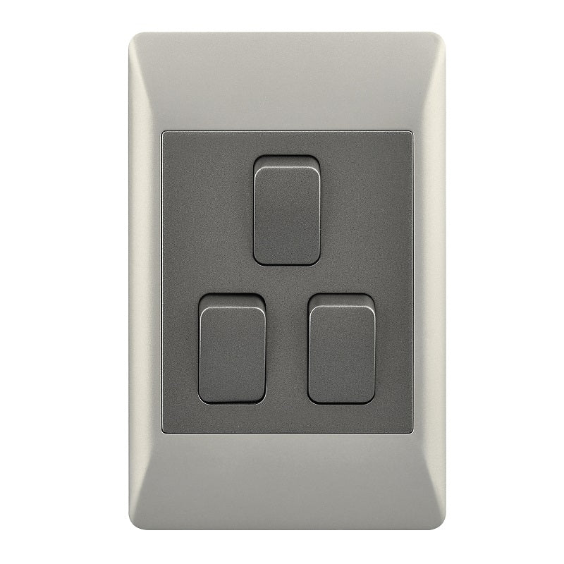Look Duo 3 Lever 2 Way Light Switch - Lighting.co.za