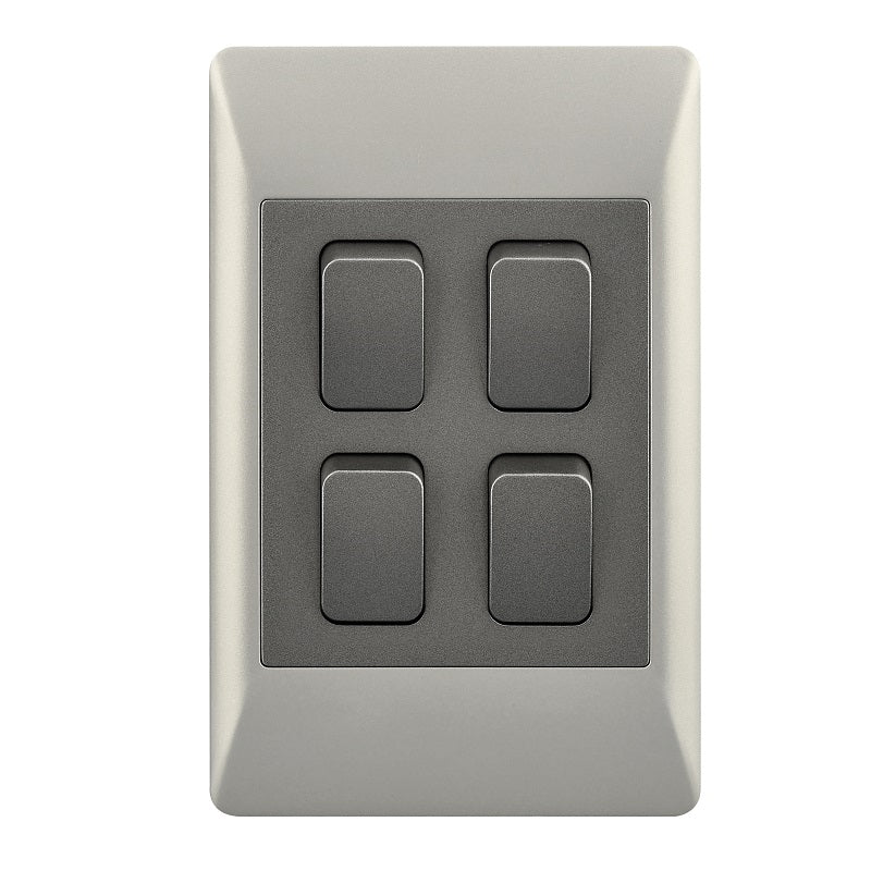 Look Duo 4 Lever 2 Way Light Switch - Lighting.co.za