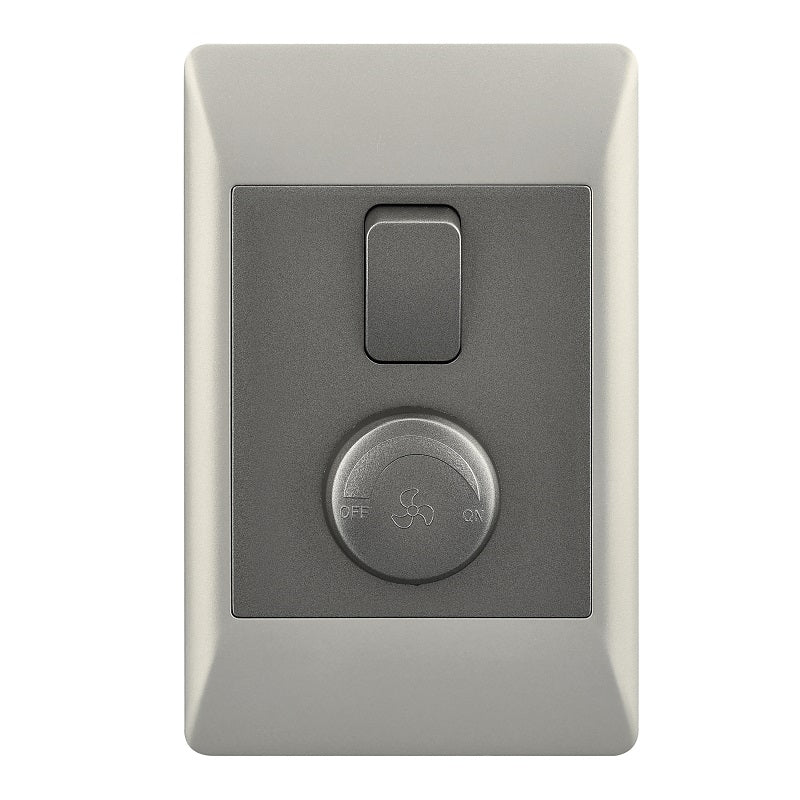 Look Duo Fan Speed Control and Light Switch - Lighting.co.za
