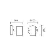 Ella Once GU10 Stainless Steel Outdoor Spot Light - Lighting.co.za