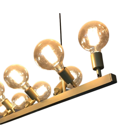 Escada Gold 10 Light Linear Pendant Light - Lighting.co.za