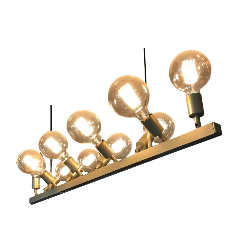 Escada Gold 10 Light Linear Pendant Light - Lighting.co.za