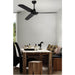 Bayside Black | Chrome | White 3 Blade Ceiling Fan Only - Lighting.co.za
