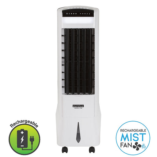 Macy Portable Rechargeable Mist Fan with LED Light - Lighting.co.za