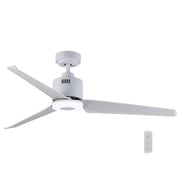 Astrid 3 Blade White LED Ceiling Fan - Lighting.co.za