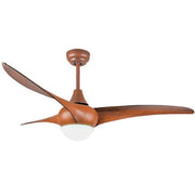 Cesna 3 Blade Wood Look LED Ceiling Fan - Lighting.co.za