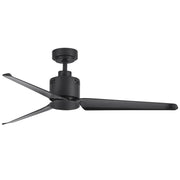 Atlanta 3 Blade Black Ceiling Fan Only - Lighting.co.za