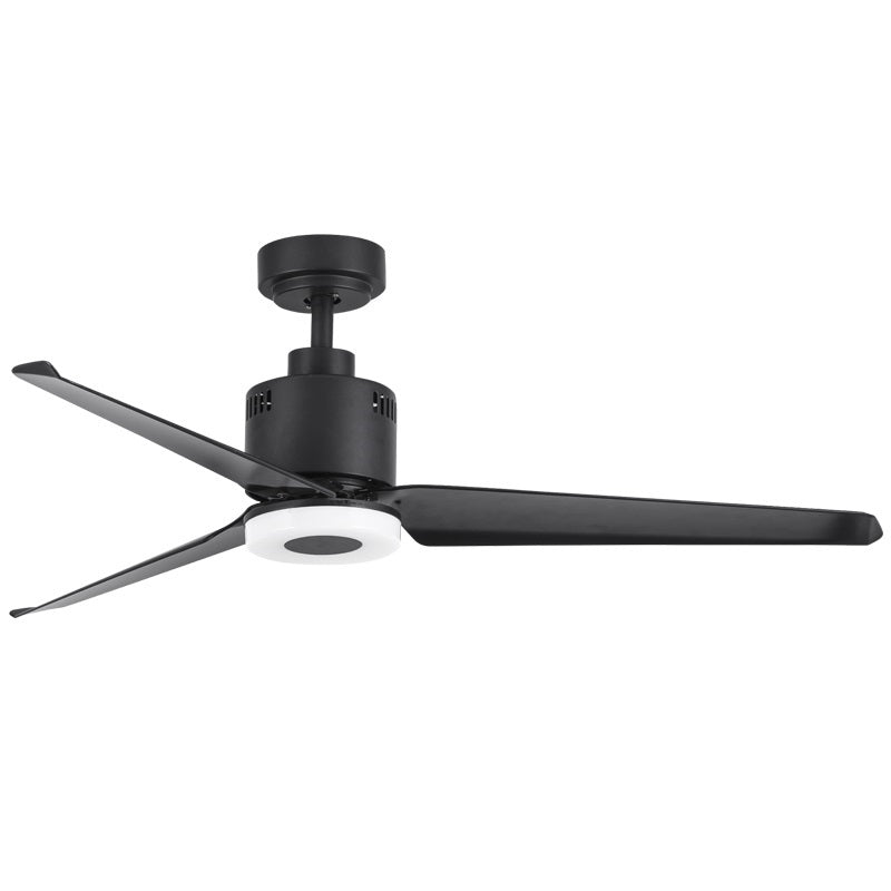 Havana 3 Blade Black LED Ceiling Fan - Lighting.co.za