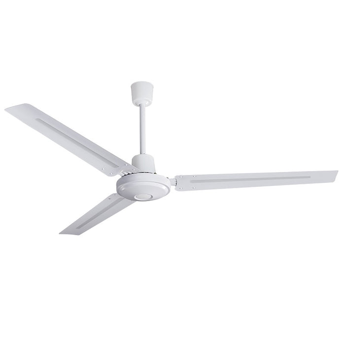 Georgia Large 3 Blade White Ceiling Fan Only - Lighting.co.za