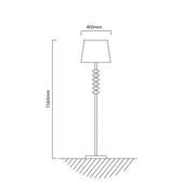 Le Fleur Beverly Orbs Acrylic Floor Lamp - Lighting.co.za